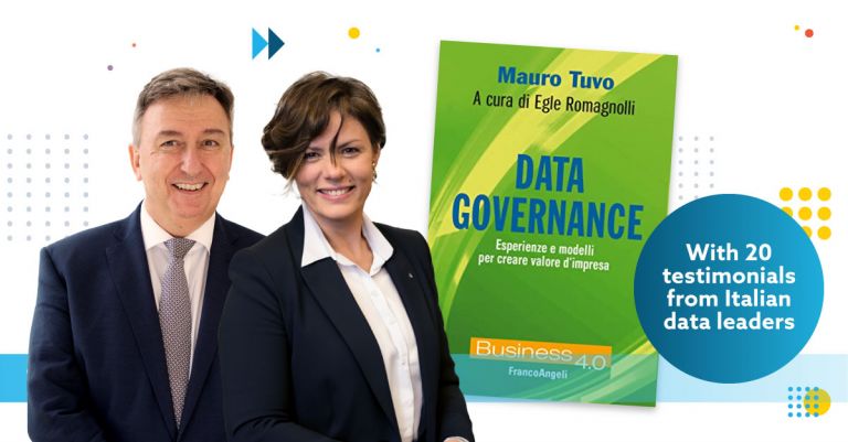 Data Governance book by Egle Romagnolli and Mauro Tuvo