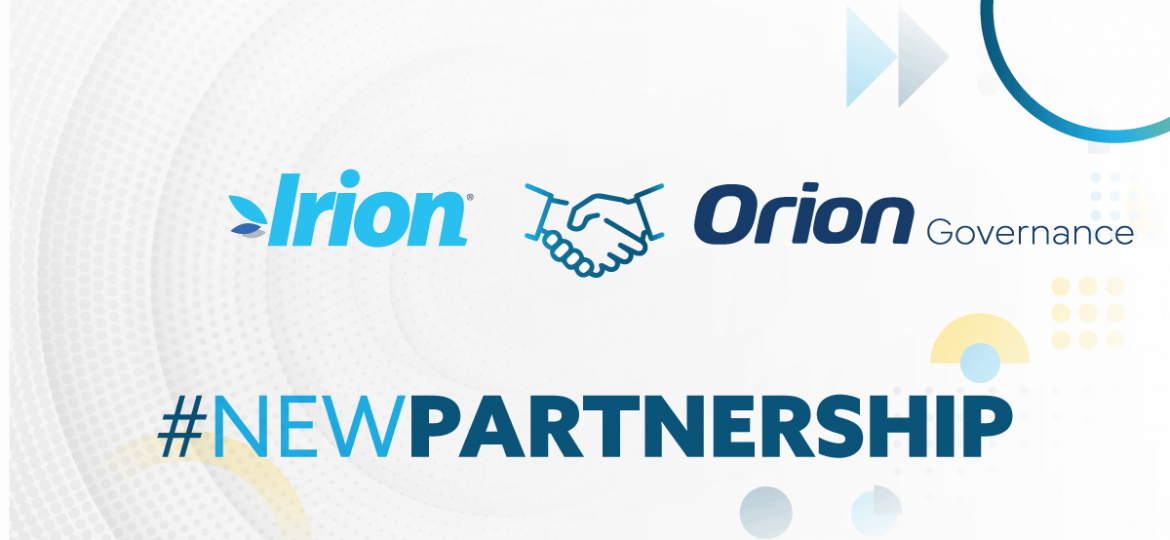 new partnership between irion and orion governance