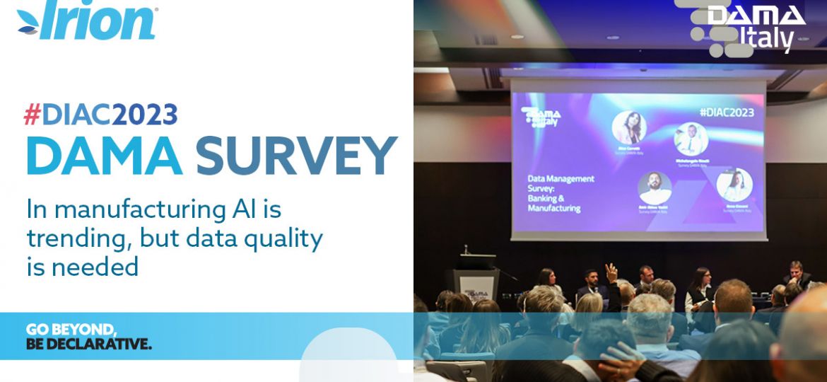 AI trending but data quality needed DAMA Survey 2023