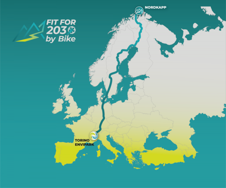 fitfor2030bybike rotta climatica